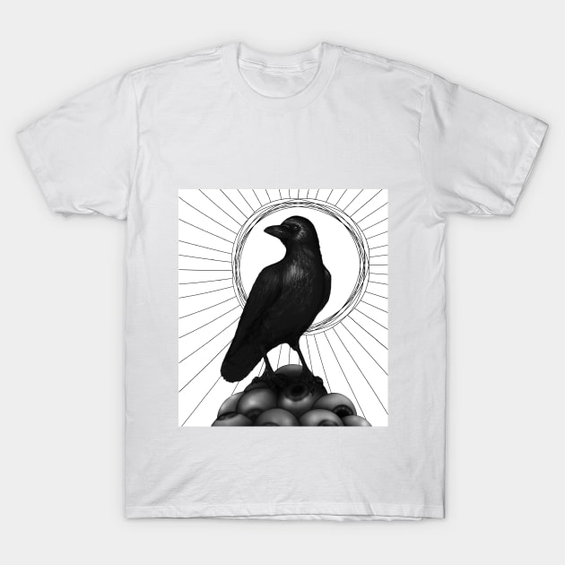 Crow Season T-Shirt by Eve Shmeve